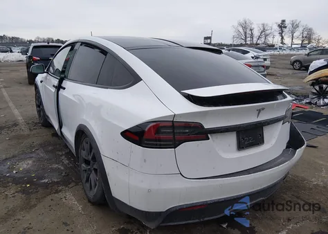 2022 Tesla Model X Dual Motor All-Wheel Drive from USA, damaged, VIN 7SAXCAE51NF356436